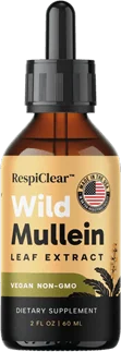 RespiClear respiratory comfort support drops bottle