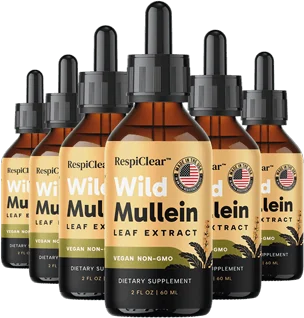 RespiClear 6 Bottles package
